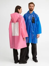 Дождевик-плащ CloudTime с печатью в один цвет на заказ фото