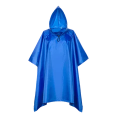 Дождевик-пончо 302, синий фото