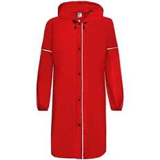 Дождевик со светоотражающими элементами Molti Rainman Blink, красный фото