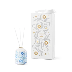 Диффузор Farforite «Фольклор» в подарочной коробке, синий / золотой фото