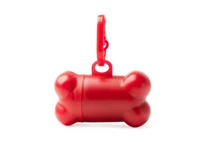 Диспенсер с пакетами для домашних животных Simba, красный фото