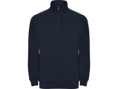 Джемпер мужской с начесом Roly Aneto, темно-синий фото