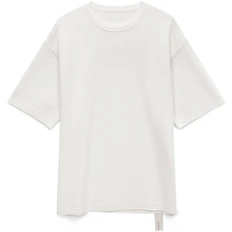 Джемпер с коротким рукавом Teplo Siluetti Volumica, белый фото