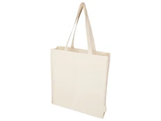 Эко-сумка из органического материала с полной ластовицей Orissa, бежевая фото