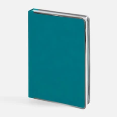 Ежедневник датированный Metal Frame на заказ, бирюзовый фото