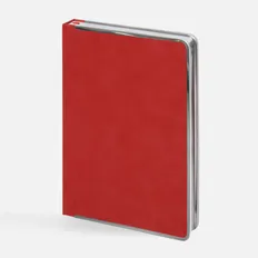 Ежедневник датированный Metal Frame на заказ, красный фото