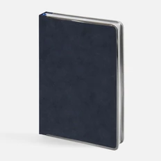 Ежедневник датированный Metal Frame на заказ, синий фото