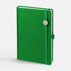 Ежедневник недатированный Контекст Favor Metal А5, ярко-зеленый фото
