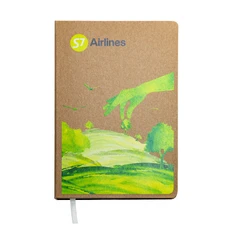 Ежедневник из экоматериалов, формат А5 фото