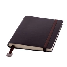 Ежедневник недатированный Enote Boomer А5, темно-коричневый фото