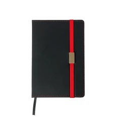 Ежедневник недатированный Cut Book, черный / красный фото