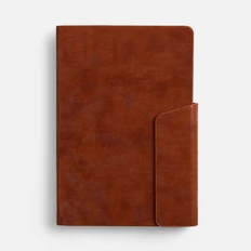 Ежедневник недатированный Escalada Leadmark А5, коричневый фото