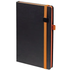 Ежедневник недатированный Контекст Ton Black, черный / оранжевый фото