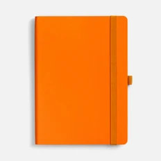 Ежедневник недатированный Peel Flex, оранжевый фото