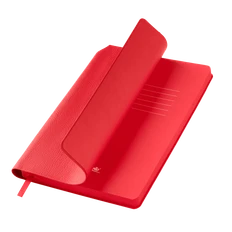 Ежедневник недатированный Portobello Molto А5, красный фото