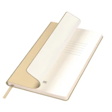 Ежедневник недатированный со стикерами Portobello Trend Spark, золотистый фото