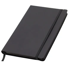 Ежедневник недатированный в мягком переплете Palm Dante A5, soft touch, черный фото