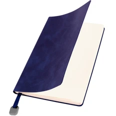 Ежедневник недатированный в мягком переплете Palm Farfalla A5, синий фото