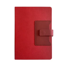 Ежедневник недатированный Wownote «Монти А5», красный фото