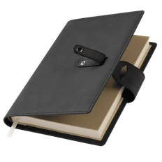 Ежедневник-портфолио недатированный Passage NEO, подарочная коробка, черный фото