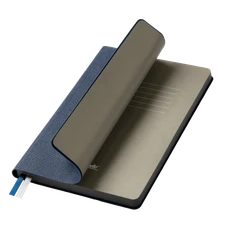 Ежедневник недатированный Portobello Trend Tweed, синий фото