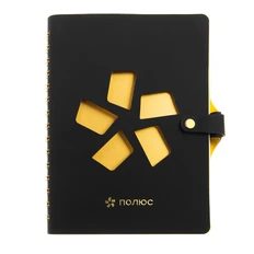 Ежедневник с фигурной вырубкой, формат А5 фото