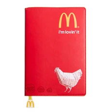 Ежедневник с индивидуальным ПВХ-шильдом на ляссе фото