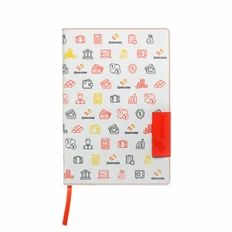 Ежедневник Hold c держателем для ручки, формат А5 фото