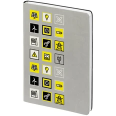 Ежедневник Industry, энергетика, серый фото