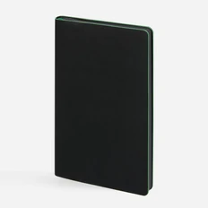 Ежедневник Контекст Trait, недатированный, черный / зеленый фото