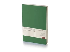 Ежедневник недатированный А5 Megapolis Flex soft-touch, зелёный фото