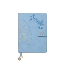 Ежедневник недатированный B2Book Medio Vertical 1/2, голубой / бежевый фото