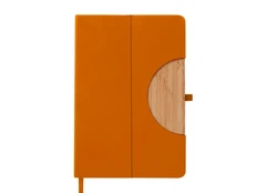 Ежедневник недатированный Bruno Visconti Bosforo А5, оранжевый / бежевый фото