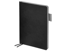 Ежедневник недатированный Bruno Visconti Boston А5, черный / серый фото