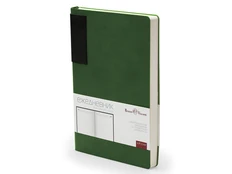 Ежедневник недатированный Bruno Visconti London А5, зеленый / черный фото