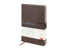 Ежедневник недатированный Bruno Visconti Lyon А5, коричневый фото
