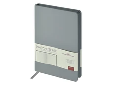 Ежедневник недатированный Bruno Visconti Megapolis Color New А5, soft touch, серый фото