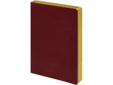 Ежедневник недатированный Bruno Visconti Megapolis Nebraska Flex А5, бордовый / золотистый фото