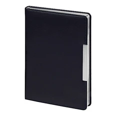 Ежедневник недатированный Clicra City Moderna Pristine А5, синий / серебристый фото