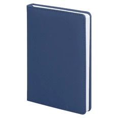 Ежедневник недатированный Clicra City Soft Touch Latte А5, темно-синий фото