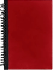 Ежедневник недатированный Escalada Notera Maxi, красный фото