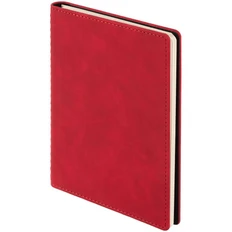 Ежедневник недатированный Контекст Spring Urban А5, красный фото