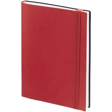 Ежедневник недатированный Контекст Vivian, красный фото