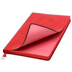Ежедневник недатированный в мягком переплете Impero, A5, красный фото