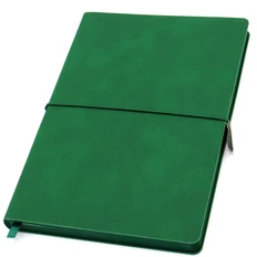 Ежедневник недатированный в мягком переплете Massimo, А5, темно-зеленый фото