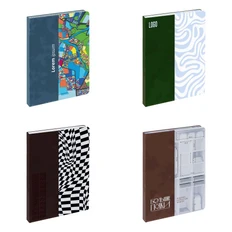 Ежедневник с прямолинейной сшивкой Адъютант Kombi-1, на заказ фото