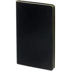 Ежедневник Контекст Trait, недатированный, черный / желтый фото