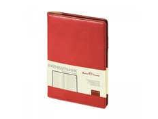 Еженедельник недатированный Bruno Visconti Concept А5, красный / коричневый фото