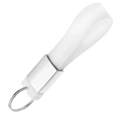 Флешка-брелок на 16 Гб Corsar Silicon USB 2.0, белая фото