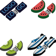 Флешка Gummi, 32 Гб, на заказ фото